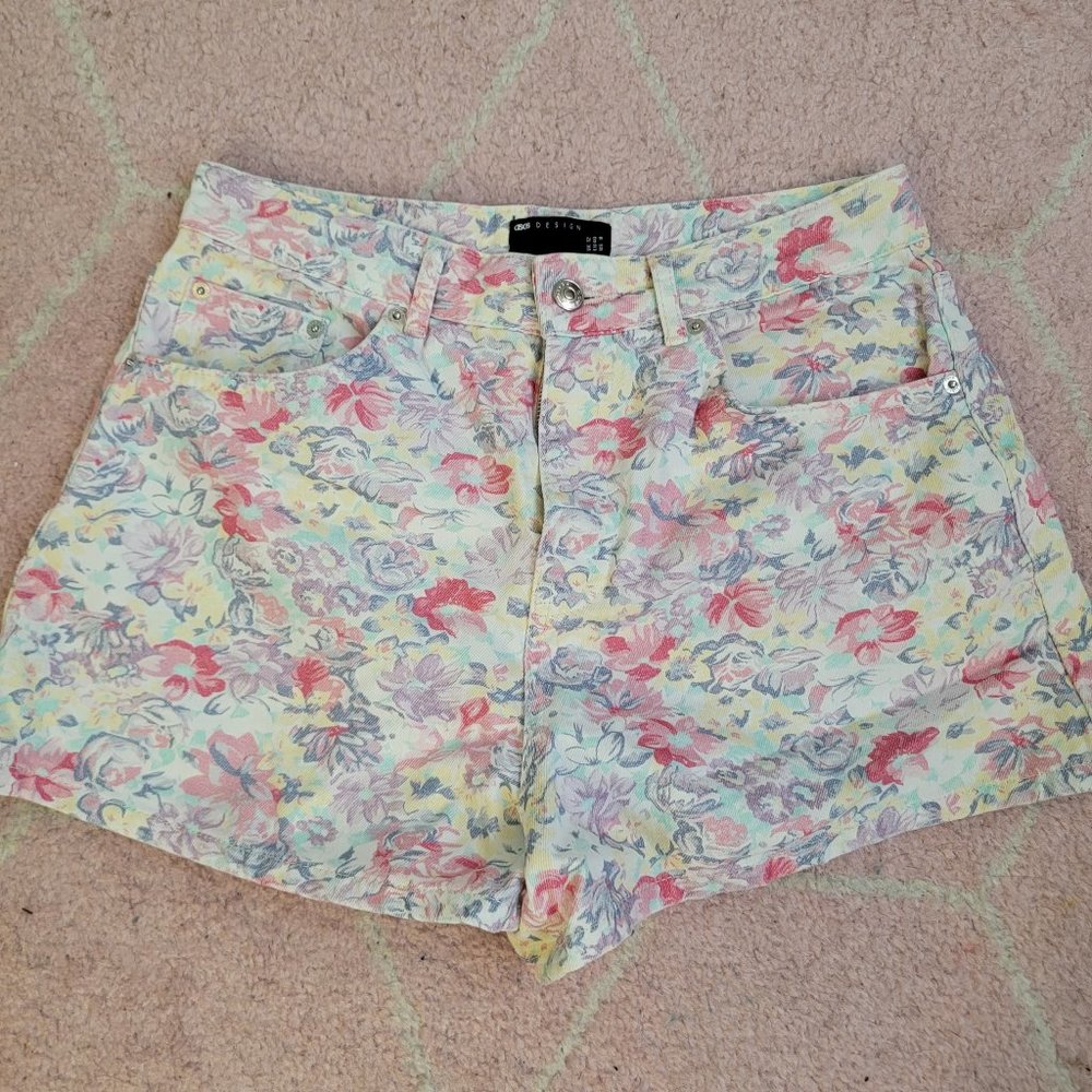 ASOS Design Pastel Floral shorts